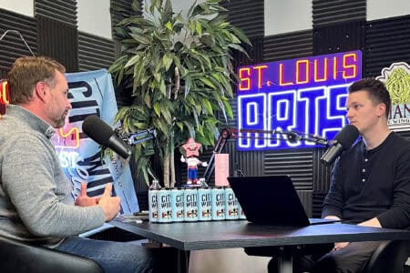 Gabe Angieri Lucas Farrell STL bucket list podcast stlbucketlist